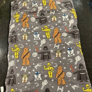 Little Sleepies Star Wars Themed Gray Blanket